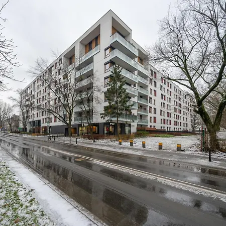 Apartment Zoliborz - Parking & Two Balconies - By Rentujemy